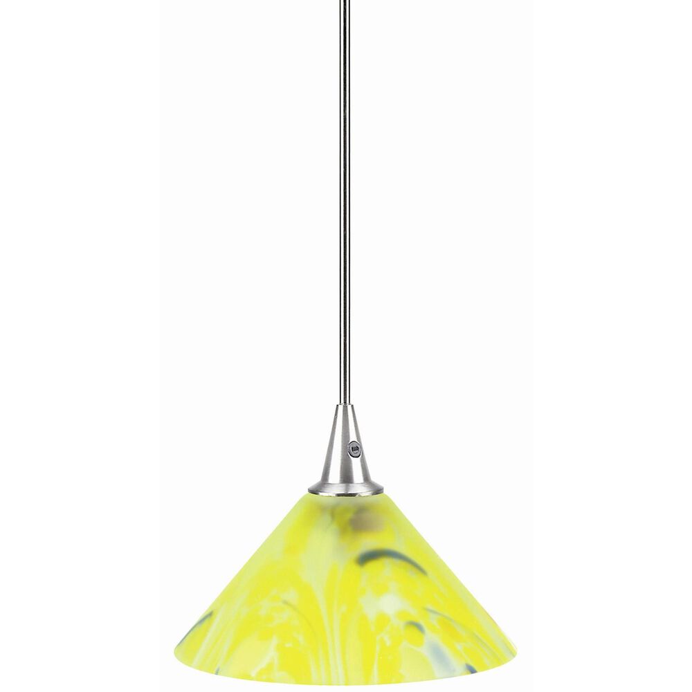 Lite Source Carlota II Pendant Lamp in Polished Steel, , large