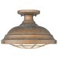 Golden Lighting Bartlett Semi-Flush in Copper Patina, , large