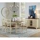 A-America British Isles Table in Buttermilk and Merlot with 2-12" Leaves, , large