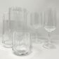 LeadingWare Crystal Diamond 12 Oz Wine Glass in Clear, , large