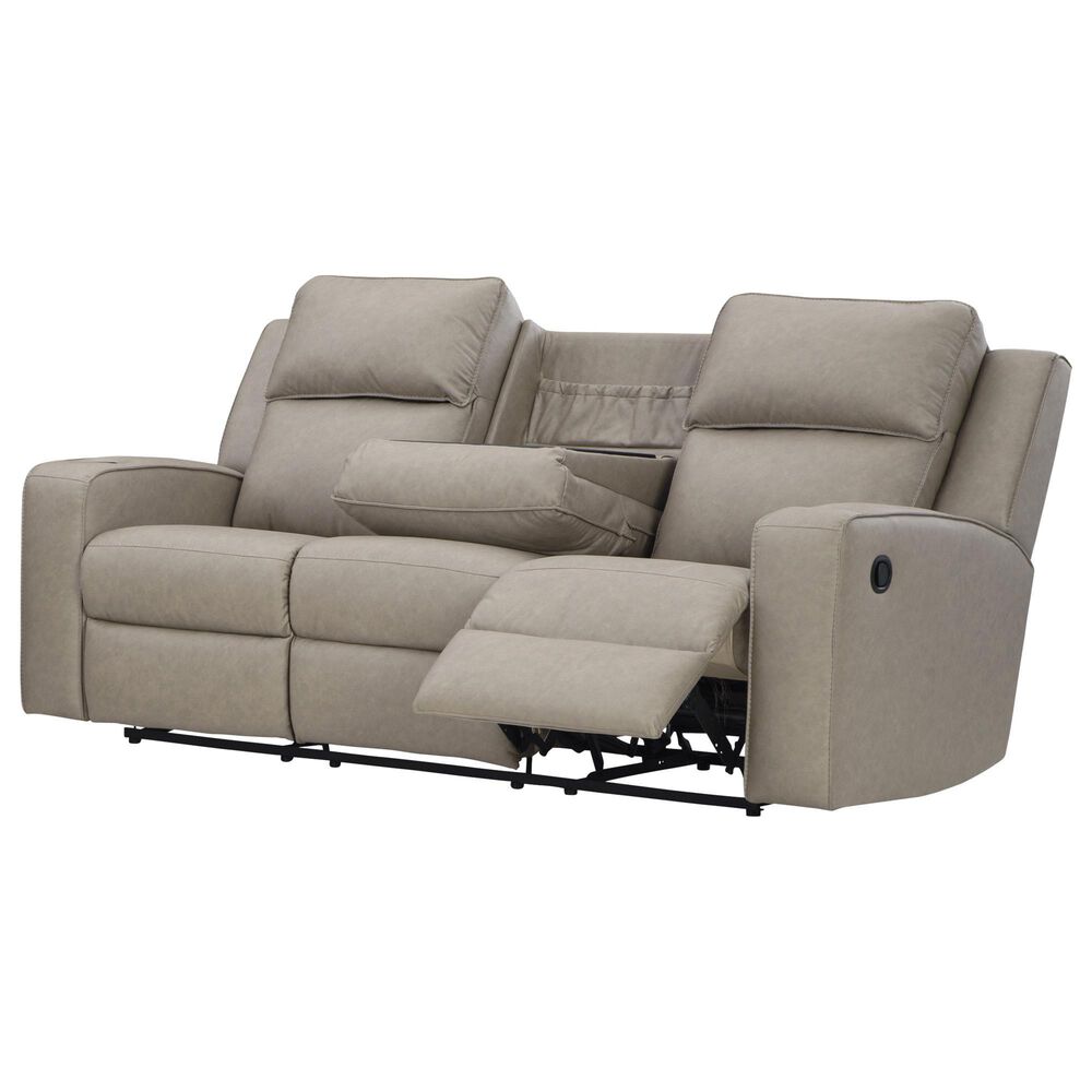 Ashley Lavenhorne Manual Sofa in Pebble, , large