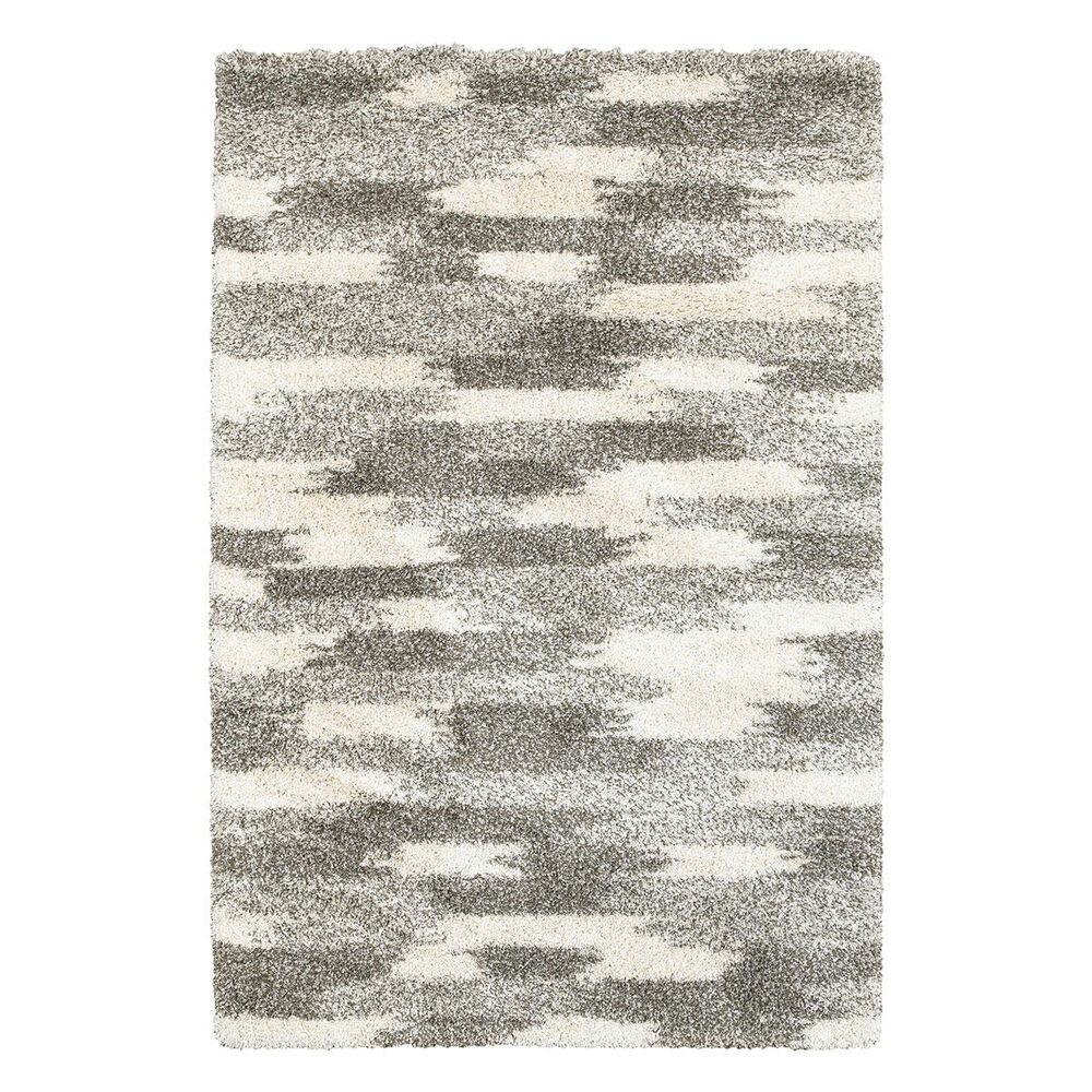 Oriental Weavers Henderson 565J 5"3" x 7"6" Grey/Ivory Area Rug, , large