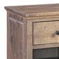 Archbold Furniture Heritage 1 Drawer 2 Shelf Nightstand in Brown Mahogany, , large