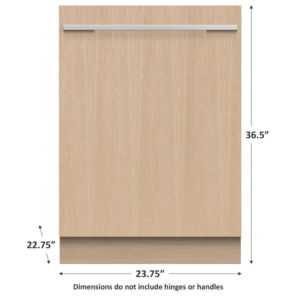 Fisher &amp; Paykel 24&quot; Integrated Energy Star Built-In Dishwasher with Sanitize, , large