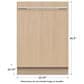 Fisher & Paykel 24" Integrated Energy Star Built-In Dishwasher with Sanitize, , large