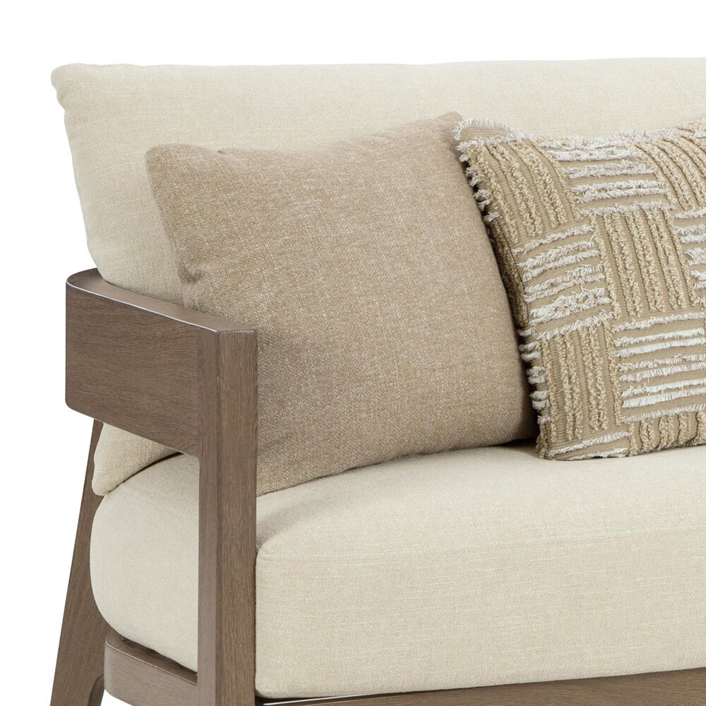 Ashley Serene Bay Patio Sofa in White, , large