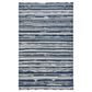 RIZZY Capri 7"6" x 9"6" Ivory and Blue Area Rug, , large
