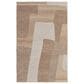 Feizy Pollock 8" x 10" Beige and Brown Area Rug, , large