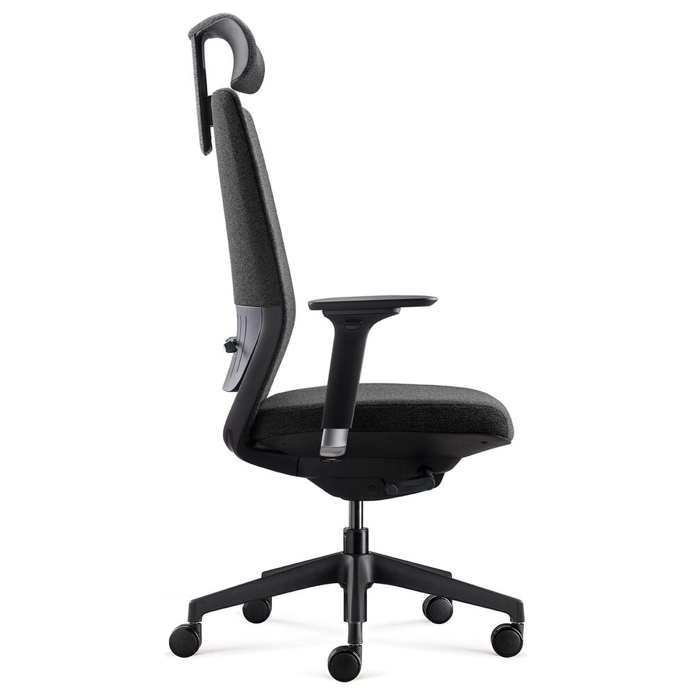 BDI Coda Task Chair in Black, , large