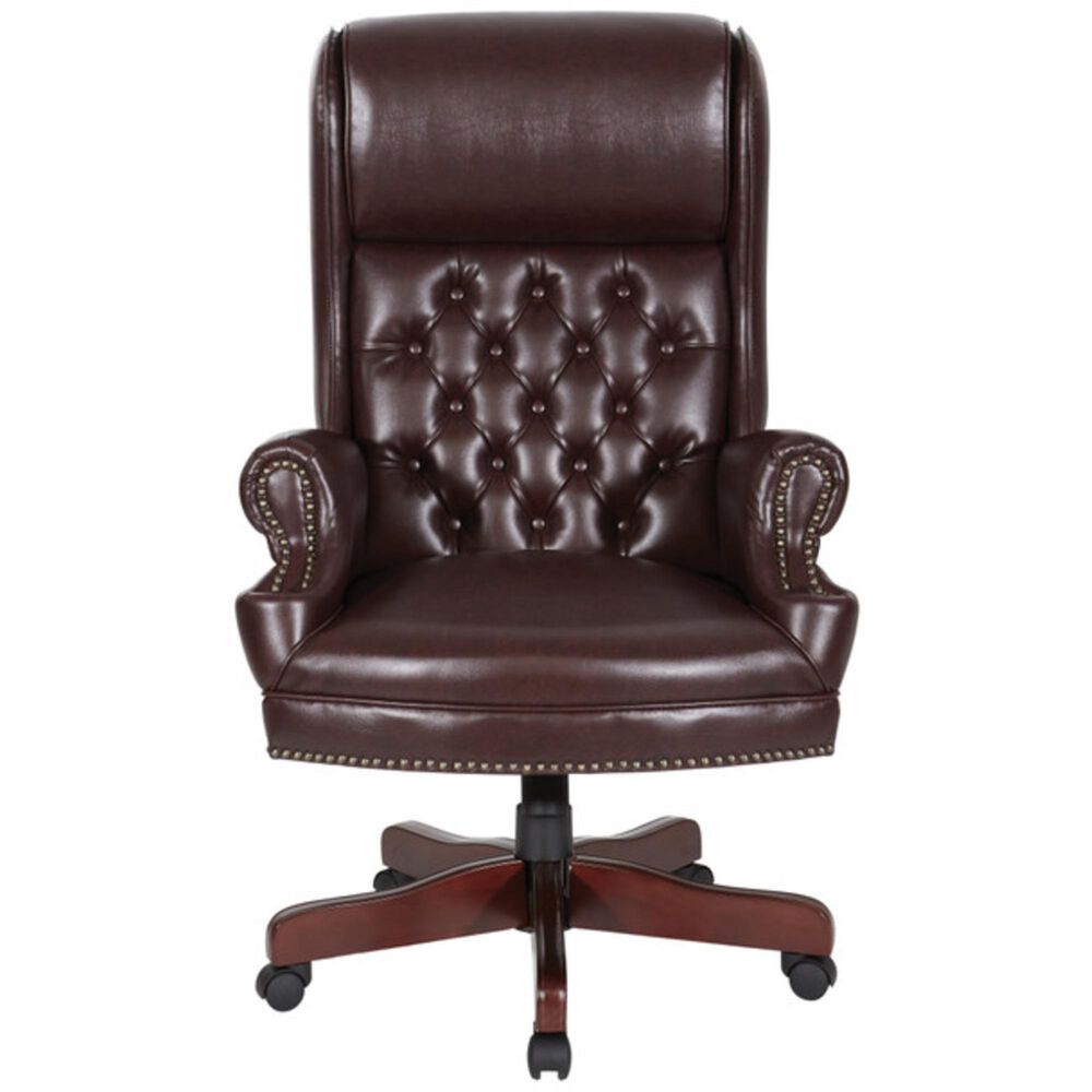 Valor Living Work Smart Executive Chair in Brown, , large