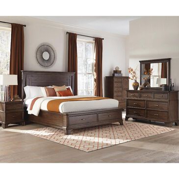 Hawthorne Furniture Telluride 6 Drawer Chest in Vintage Oak, , large