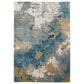 Karastan Tryst Nuvole 12" x 15" Grey and Blue Area Rug, , large