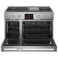 Monogram 48" Dual-Fuel Professional Range with 4 Burners, Grill and Griddle in Stainless Steel, , large