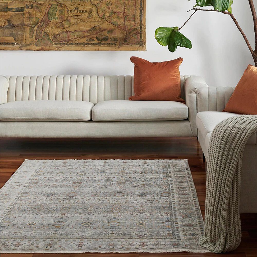 Momeni Izmir IZ-09 9&#39; x 12&#39; Grey Area Rug, , large