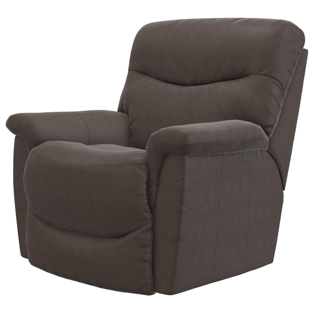 La-Z-Boy James Power Rocking Recliner with Headrest and Lumbar in Walnut, , large