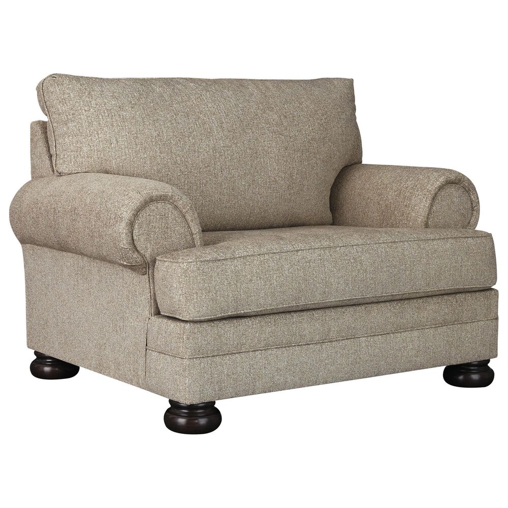 Ashley Kananwood Chair and a Half in Oatmeal, , large