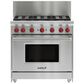Wolf 36" Professional Gas Range with 6 Burners, , large