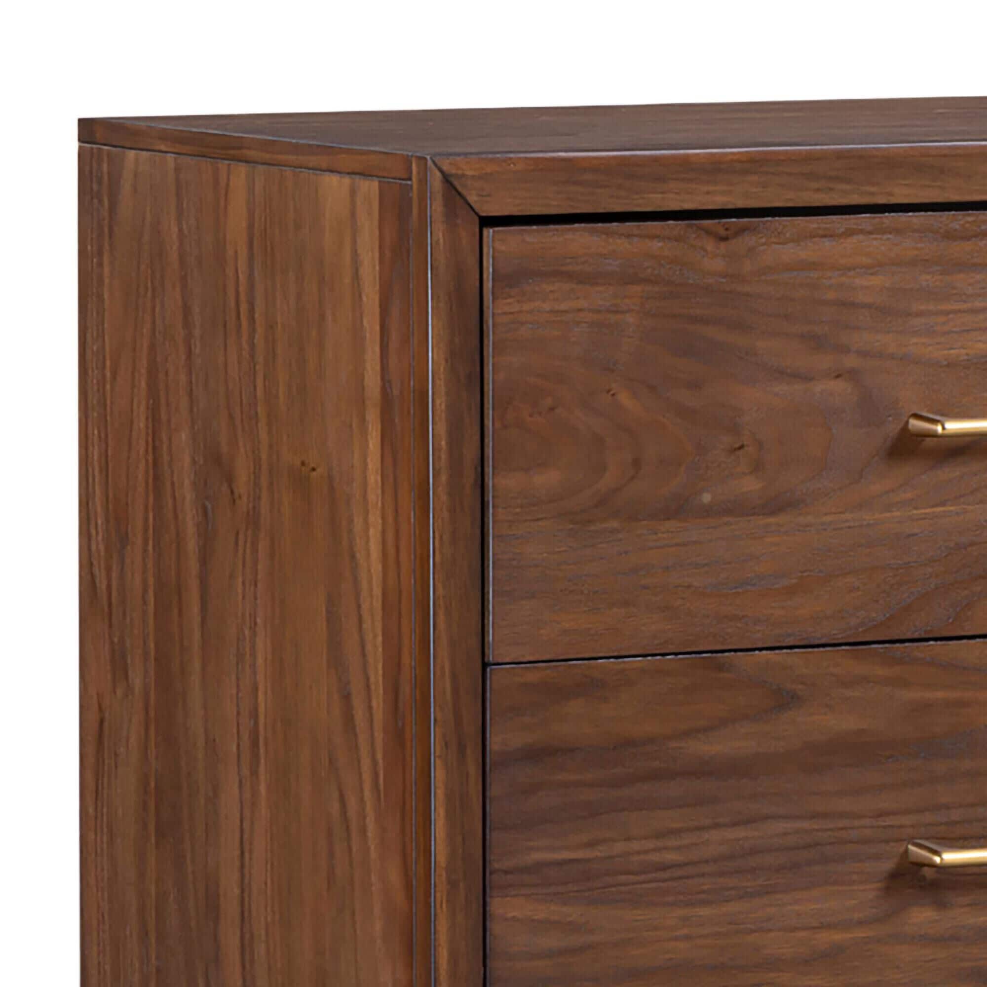 Riva Ridge Jasper 6 Drawer Dresser and Mirror in Jasper