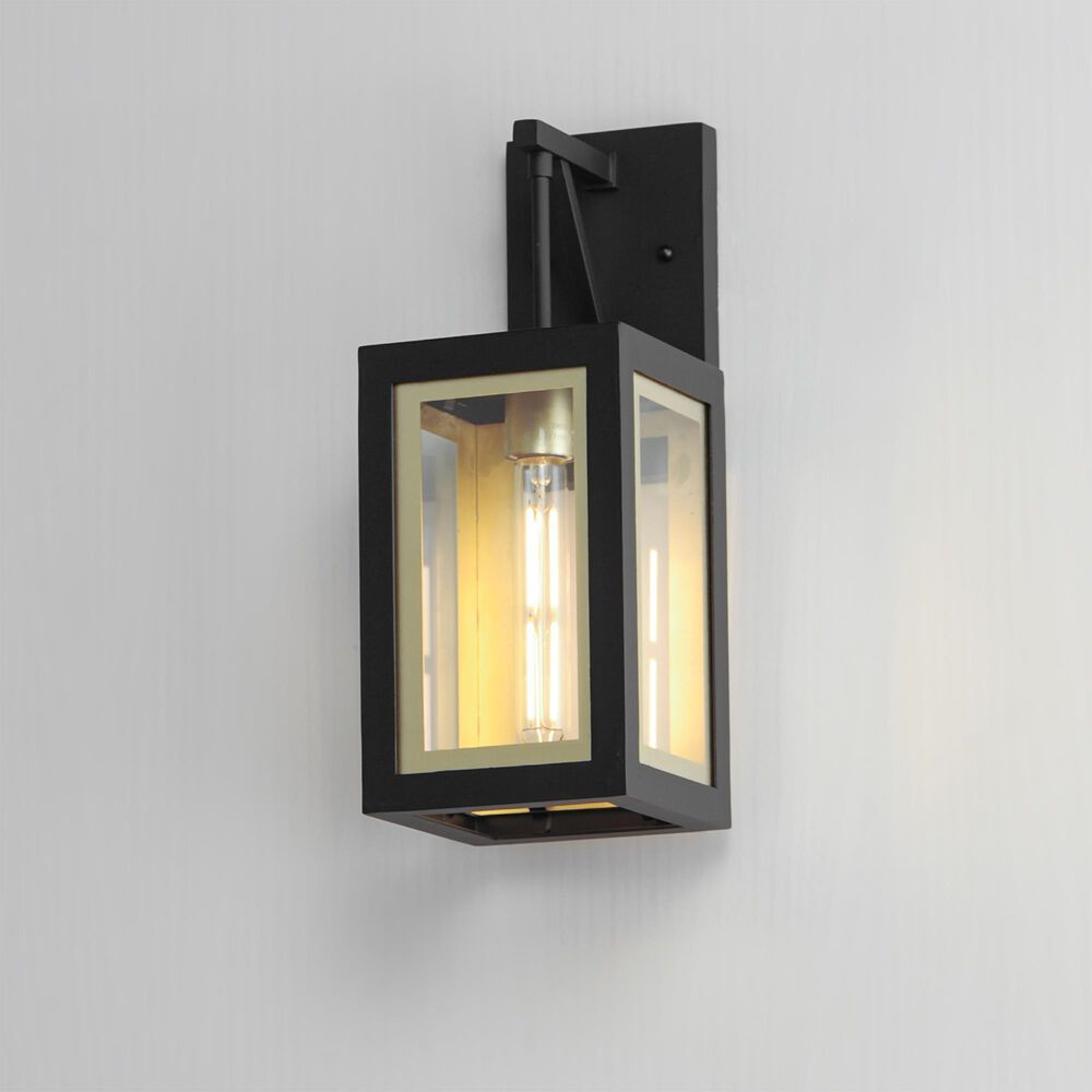 Maxim Lighting Neoclass 1-Light Outdoor Wall Sconce in Black, , large