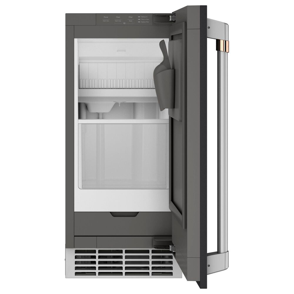 Cafe Ice Maker Door Kit in Matte Black, , large