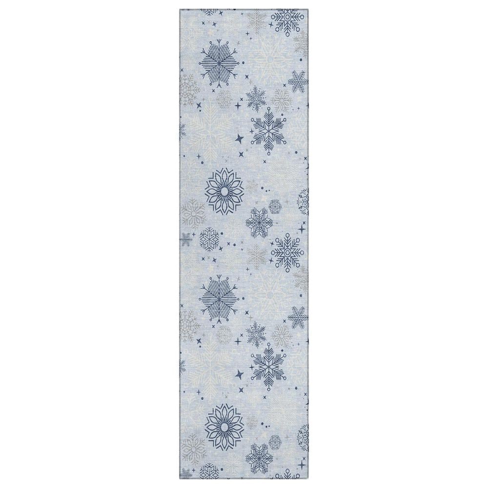 Dalyn Rug Company Wonderland WN31 2"3" x 7"6" Sky Indoor/Outdoor Runner, , large