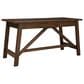 Ashley Baldridge Large Leg Desk in Rustic Brown, , large