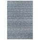 Momeni Mallorca 5" x 8" Denim Area Rug, , large