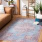 Safavieh Serapi 4" x 6" Blue and Brown Area Rug, , large