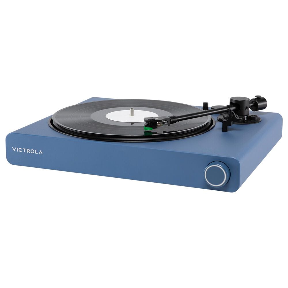 Victrola Stream Onyx Wi-Fi and Bluetooth Turntable in Blue, , large