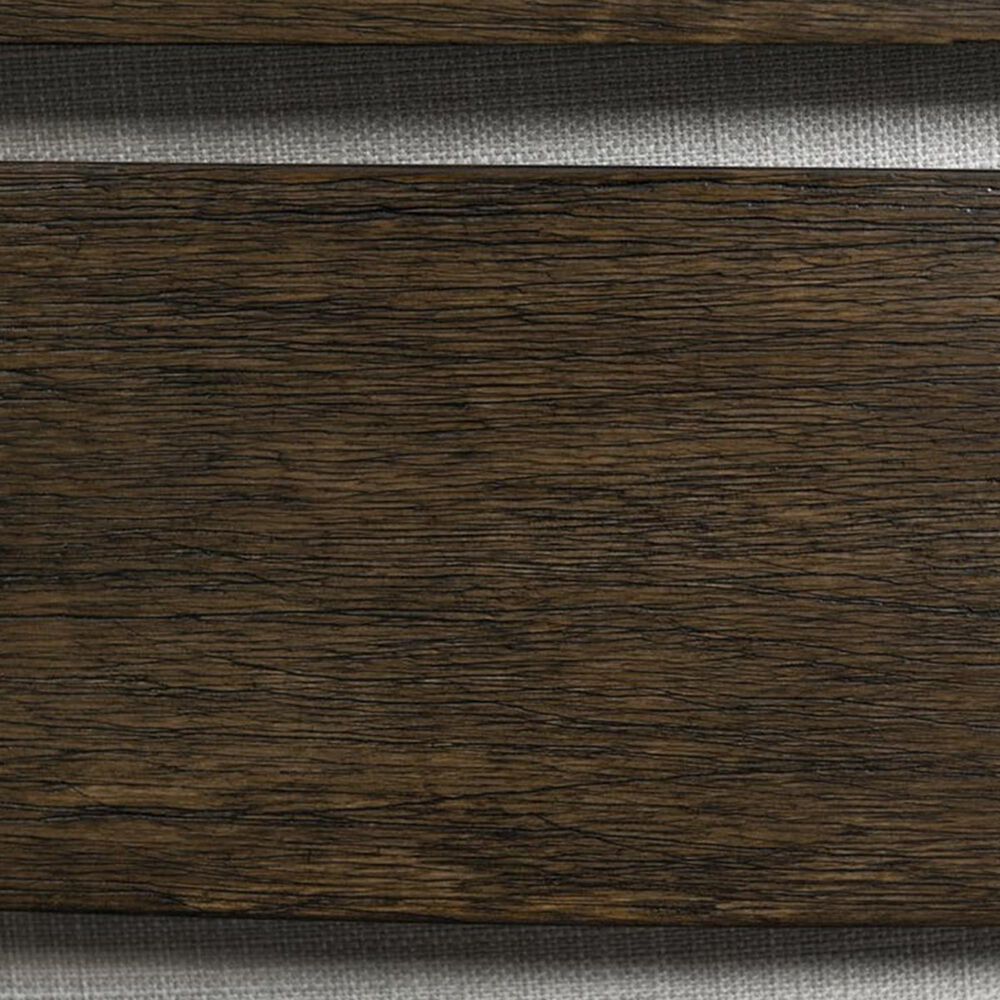 Mayberry Hill Grady Slat Back Polyester Upholstered Side Chair in Warm Cocoa, , large