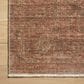 Amber Lewis x Loloi Molly Brick and Bark 6"7" x 9"2" Area Rug, , large