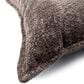 Chanasaya 20" Square Textured Shimmer Throw Pillow in Yellow, , large