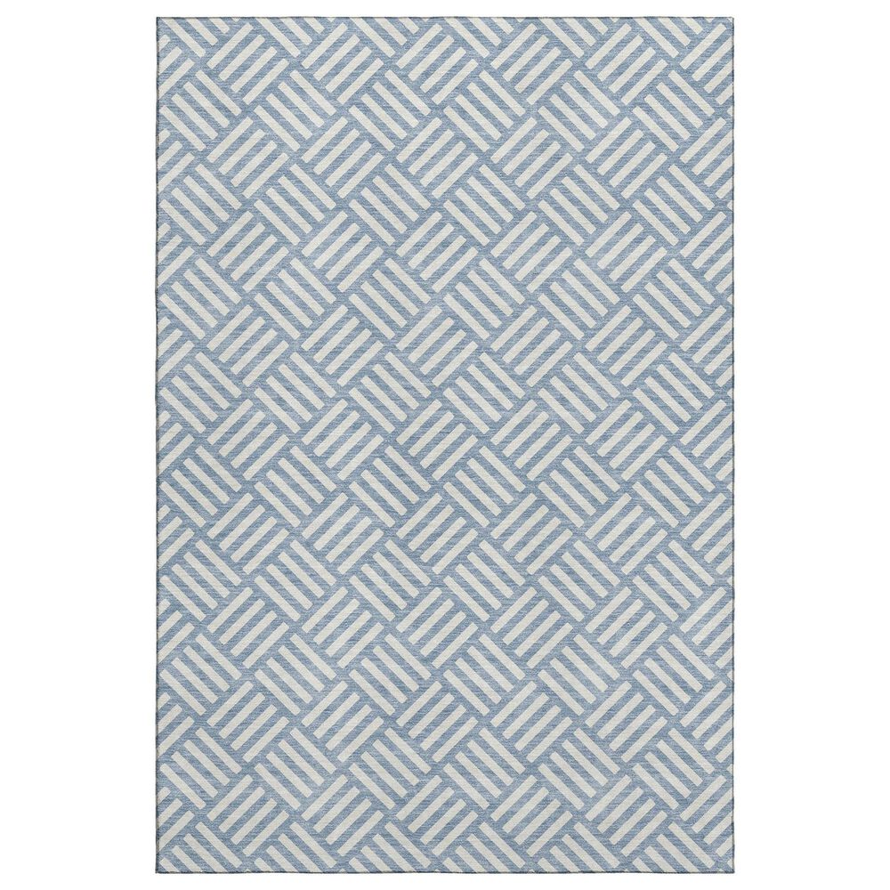 Dalyn Rug Company The Reserve TR3 Denim 8" x 10" Indoor/Outdoor Area Rug, , large