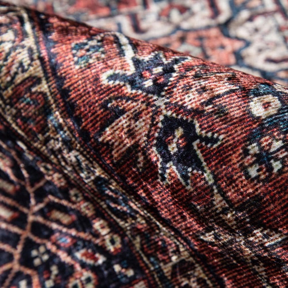 Momeni Karachi KAR-2 5&#39; x 8&#39; Rust Area Rug, , large