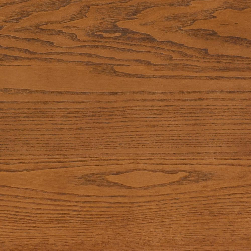 Linon Home Decor Willow Dining Bench in Honey Brown and Vanilla White, , large