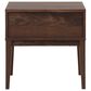 Safavieh Fidia 1-Drawer Nightstand in Dark Walnut, , large