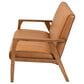 Baxton Studio Nikko Stationary Sofa in Tan, , large