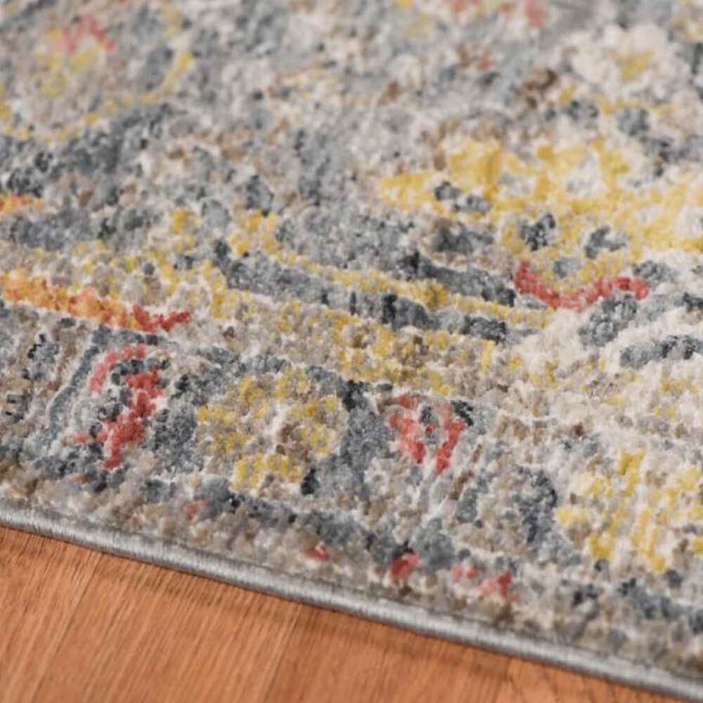 Amer Rugs Fairmont 10&#39;3&quot; x 14&#39;3&quot; Charcoal and Yellow Area Rug, , large