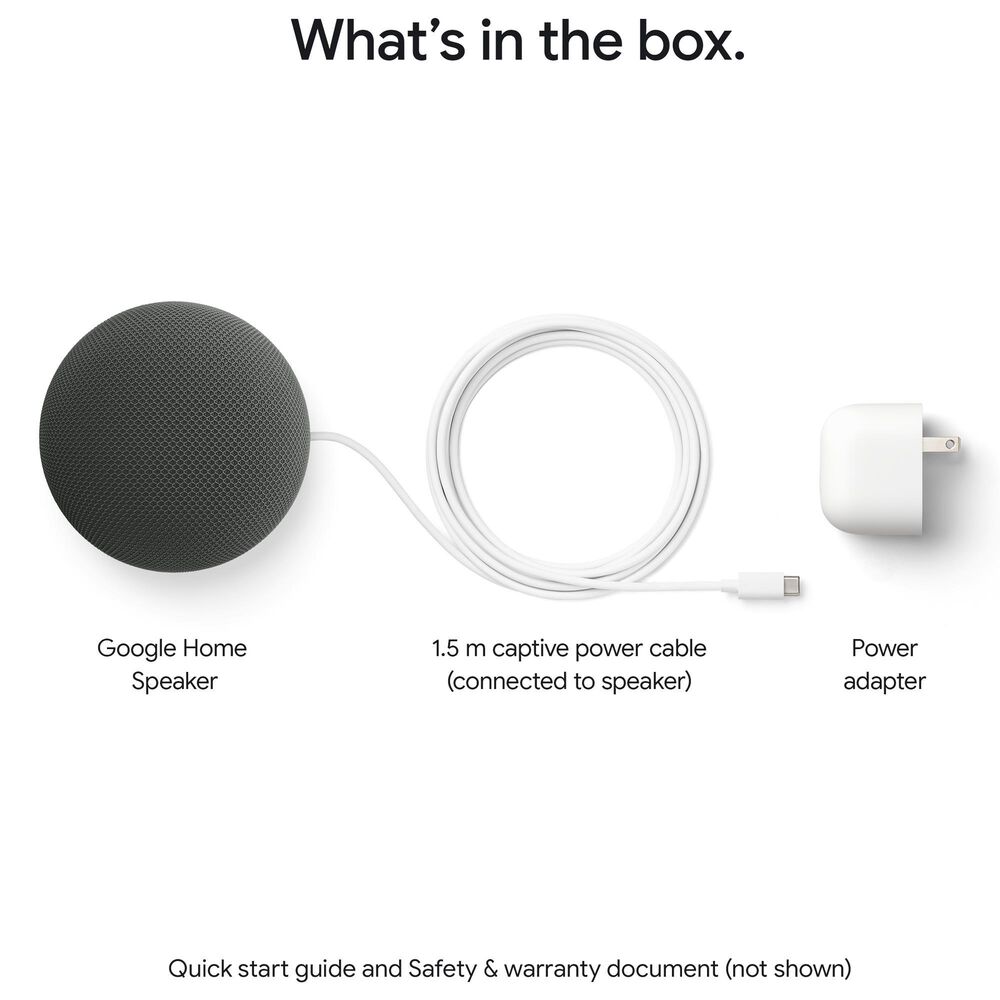 Google Home Speaker with Gemini in Hazel, , large