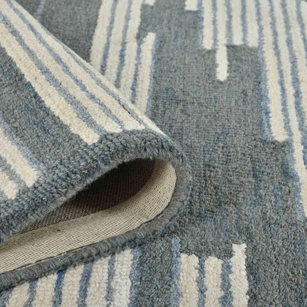 Amer Rugs Chicago 8&#39; x 10&#39; Blue Area Rug, , large