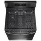 Frigidaire 30" Freestanding Gas Range in Black Stainless Steel, , large