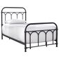 Ashley Nashburg Twin Metal Headboard/Footboard/Rails in Black, , large