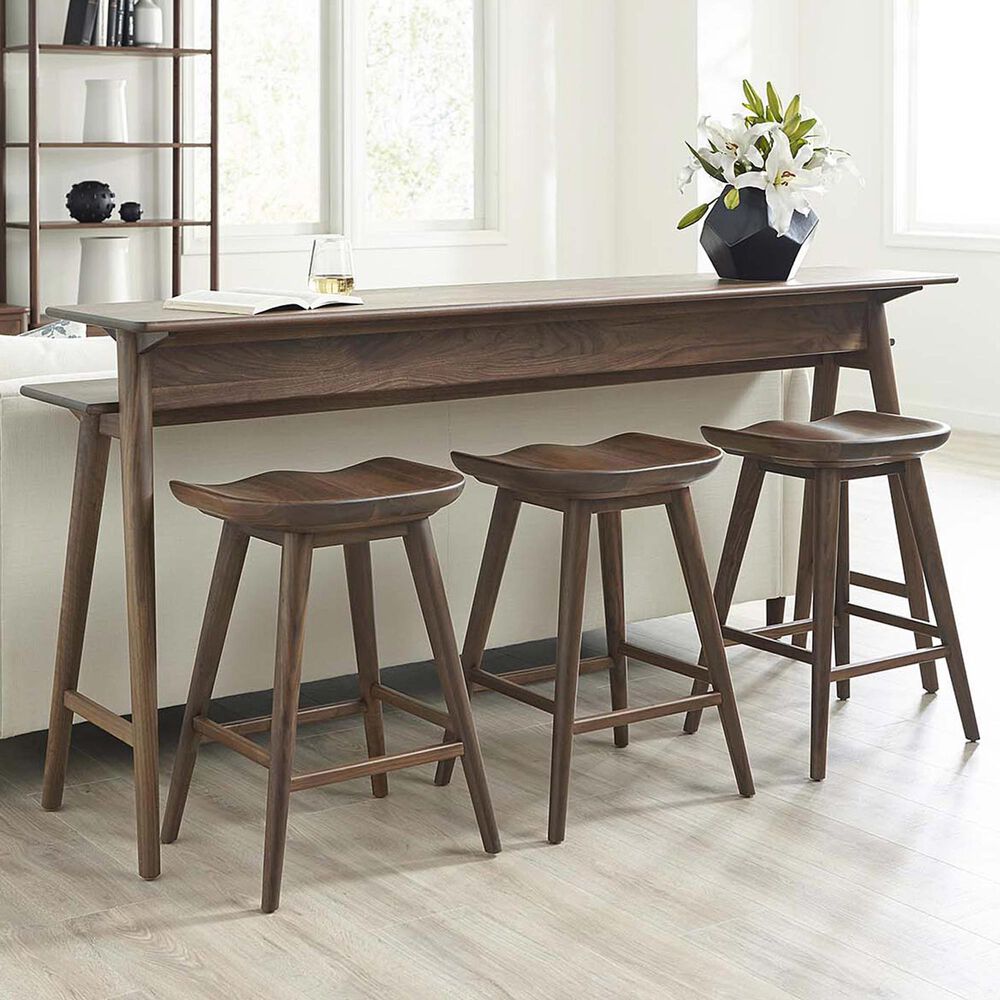 Stickley Furniture Walnut Grove Gathering Island in Warm Brown, , large