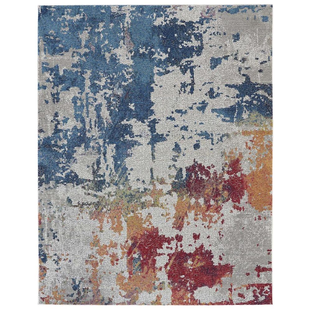 Nourison Ankara Global ANR10 8"10" x 11"10" Multicolor Area Rug, , large