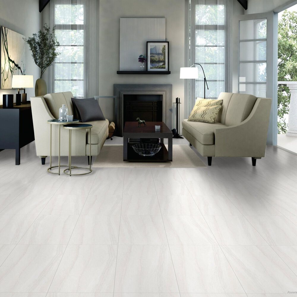 Dal-Tile Linden Point Bianco 12&quot; x 24&quot; Porcelain Tile, , large