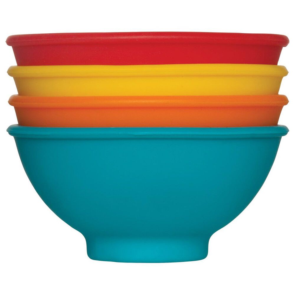 Mrs. Anderson"s Baking Pinch Bowls in Red, Orange, Yellow and Blue (Set of 4), , large