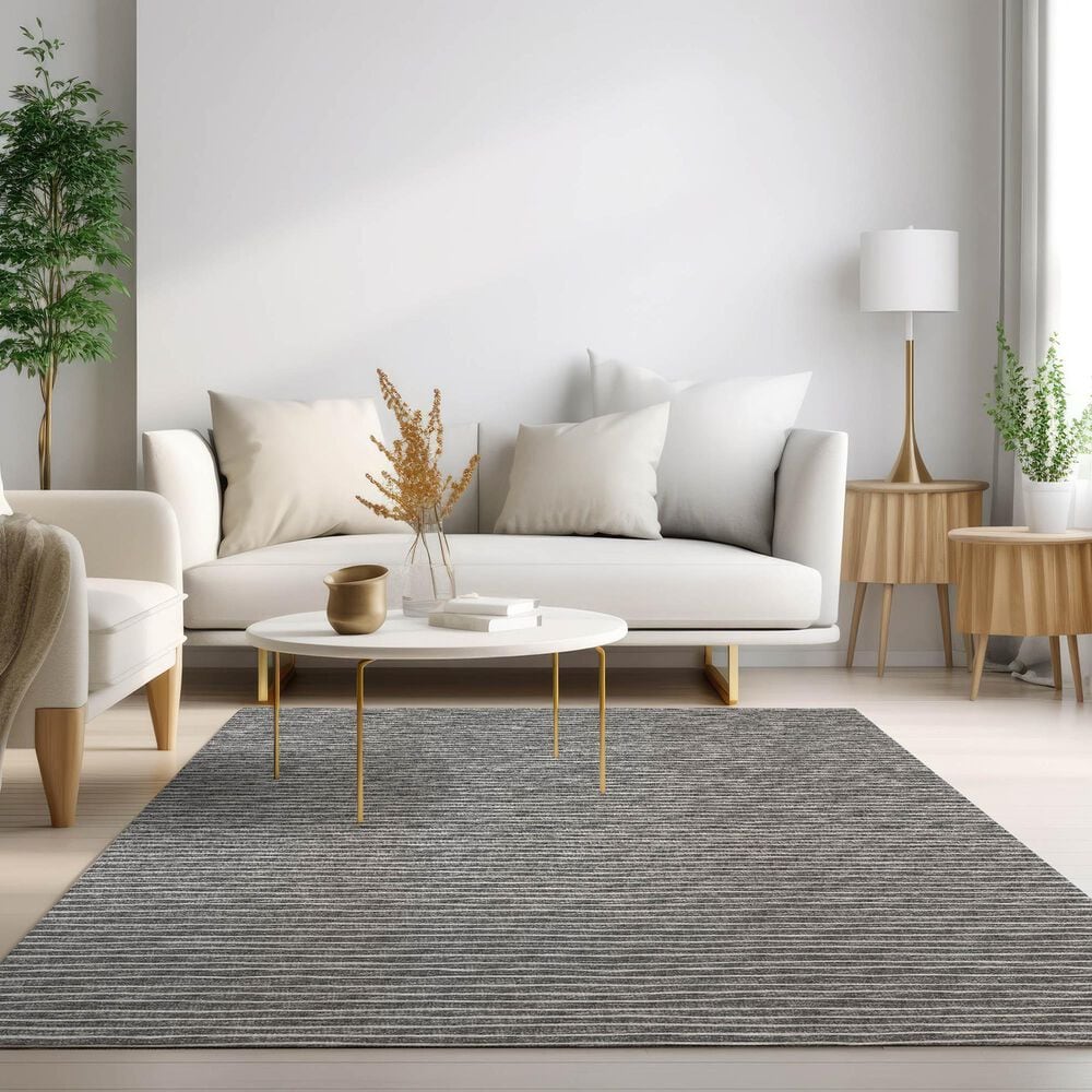 Dalyn Rug Company Laidley 8&#39; x 10&#39; Grey Indoor/Outdoor Area Rug, , large
