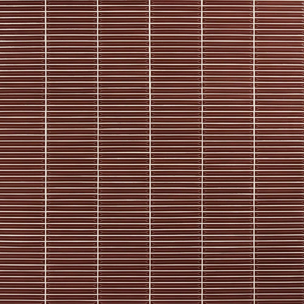 Dal-Tile Artefino Vintage Saffron 2&quot; Floret on 12&quot; x 12&quot; Porcelain Mosaic Sheet, , large