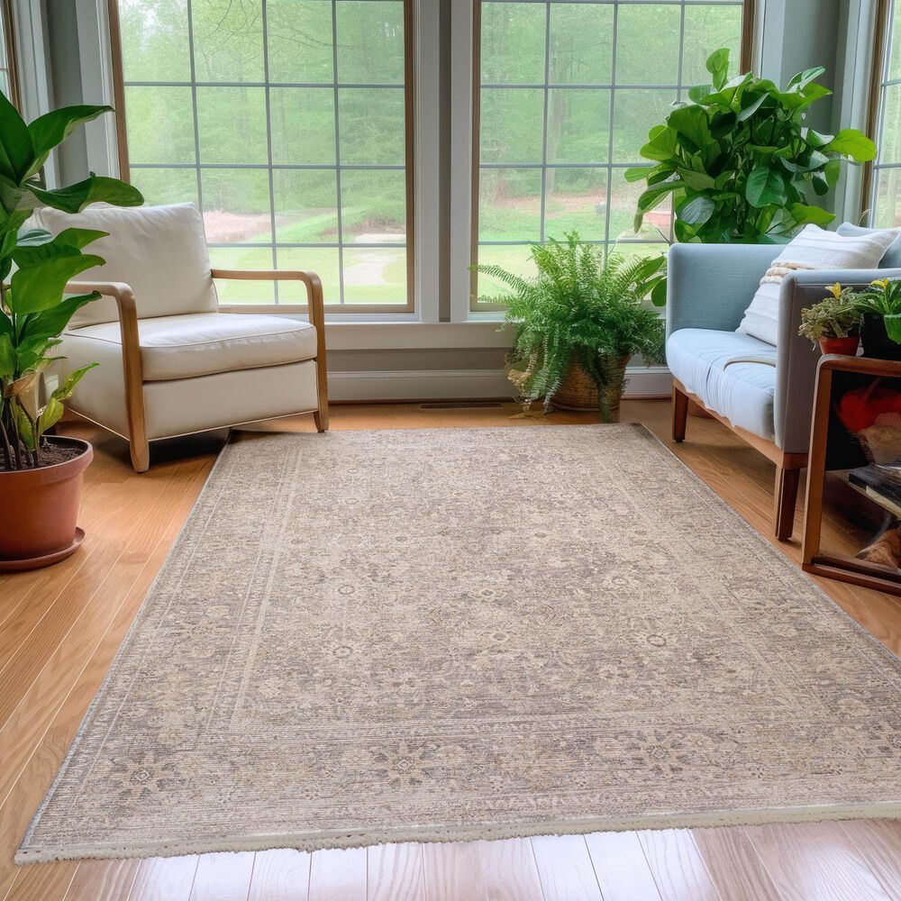 Dalyn Rug Company Cyprus 7&#39;10&quot; x 10&#39; Silver Area Rug, , large