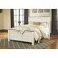 Ashley Willowton 3 Piece Queen Bedroom Set in Whitewash with Panel Bed and 2 Nightstands, , large